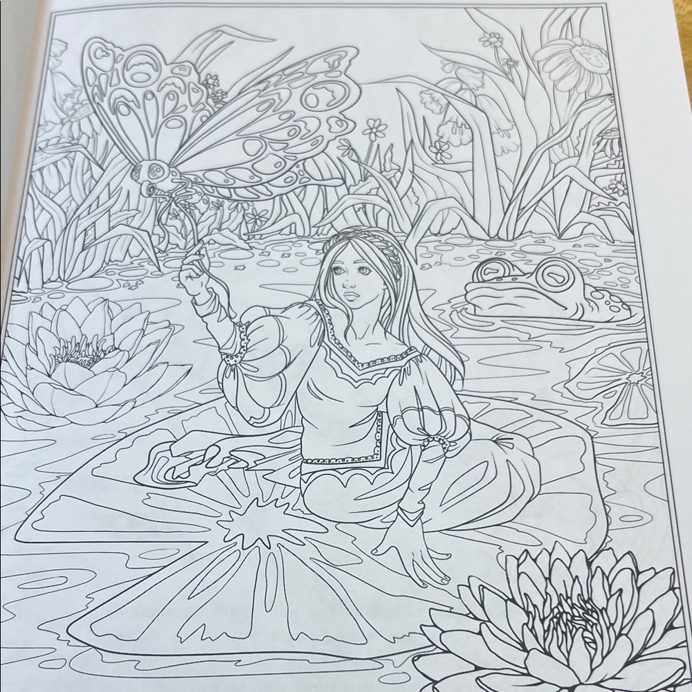 #0932+ Fairy Tales Coloring Book by Selina Fenech - Picture 13 of 16